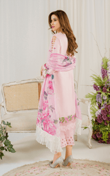 Pretty in Pink by Asifa & Nabeel Premium Lawn