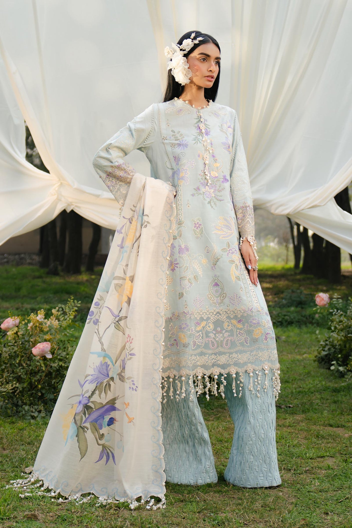Sana Safinaz Premium Embroidered Suit