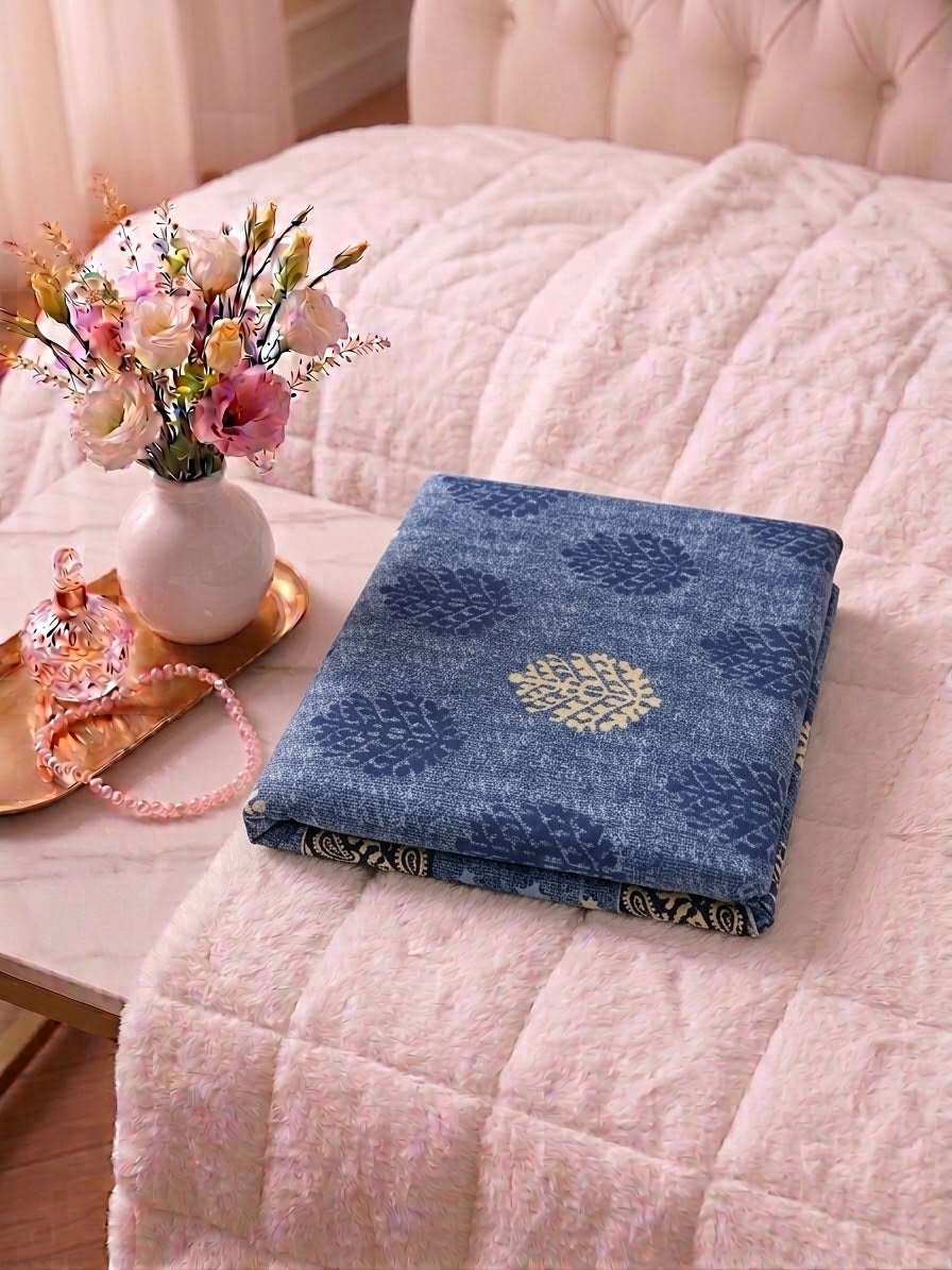 Pakistani King Size Bedsheet with Pillow Cover