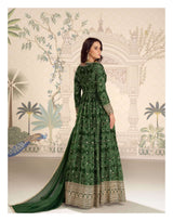 Indian Premium Chinon Silk Gown