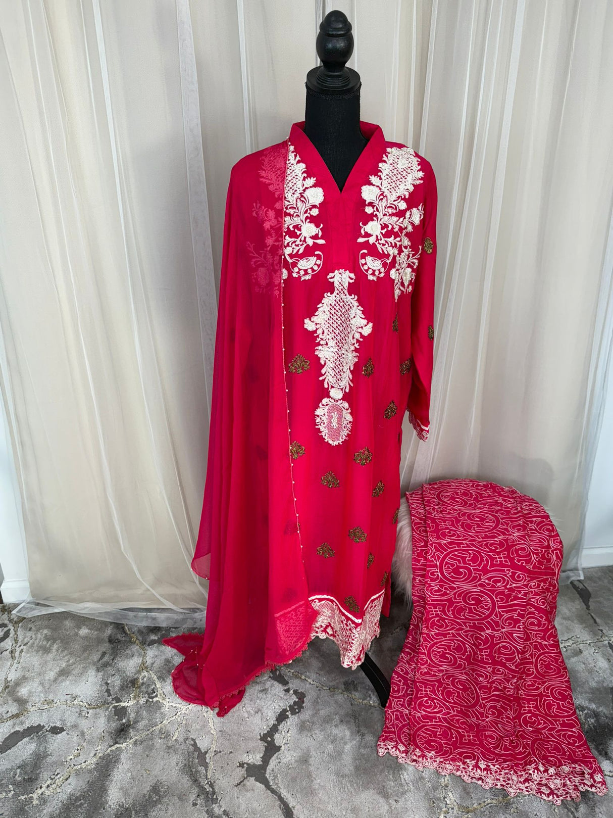 Luxury Embroidered Party wear Ready To Ship