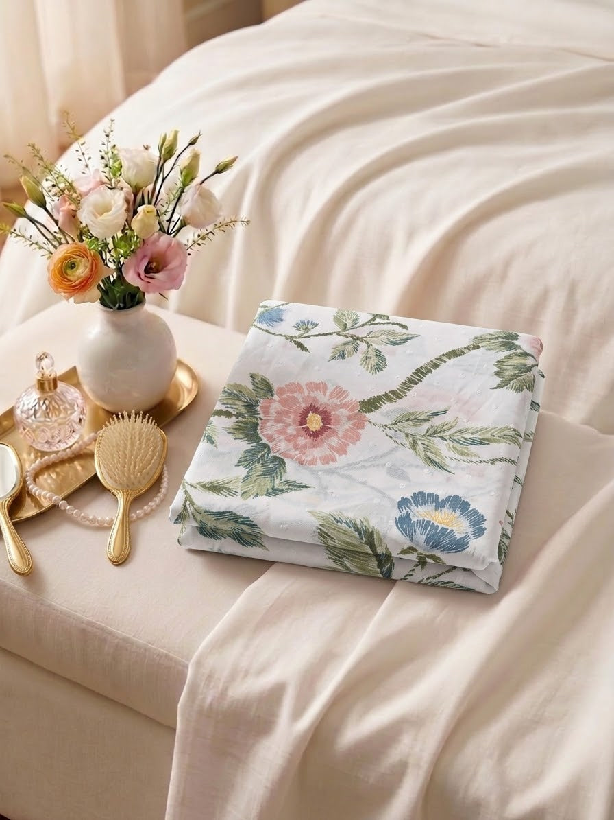 Pakistani King Size Bedsheet with Pillow Cover