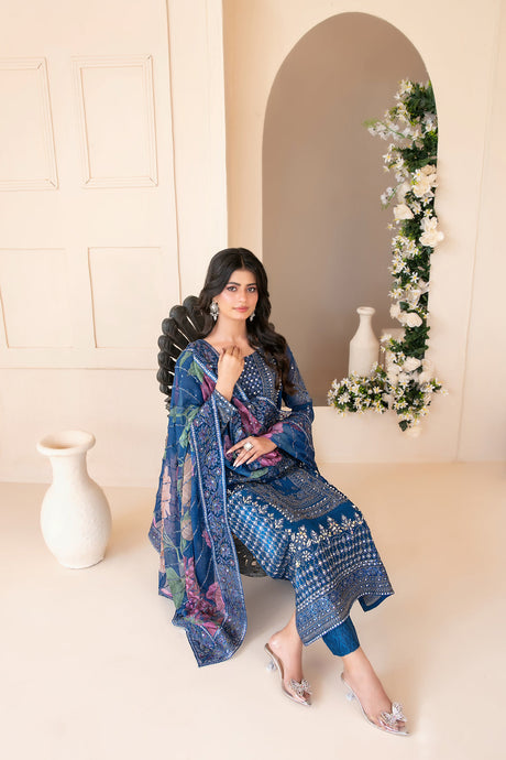 Sunehri Chiffon By Tawakkal