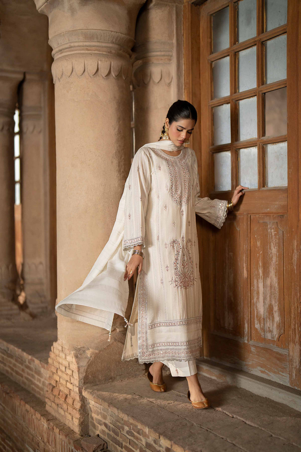 3 Piece Embroidered Suit by Nishat Linen
