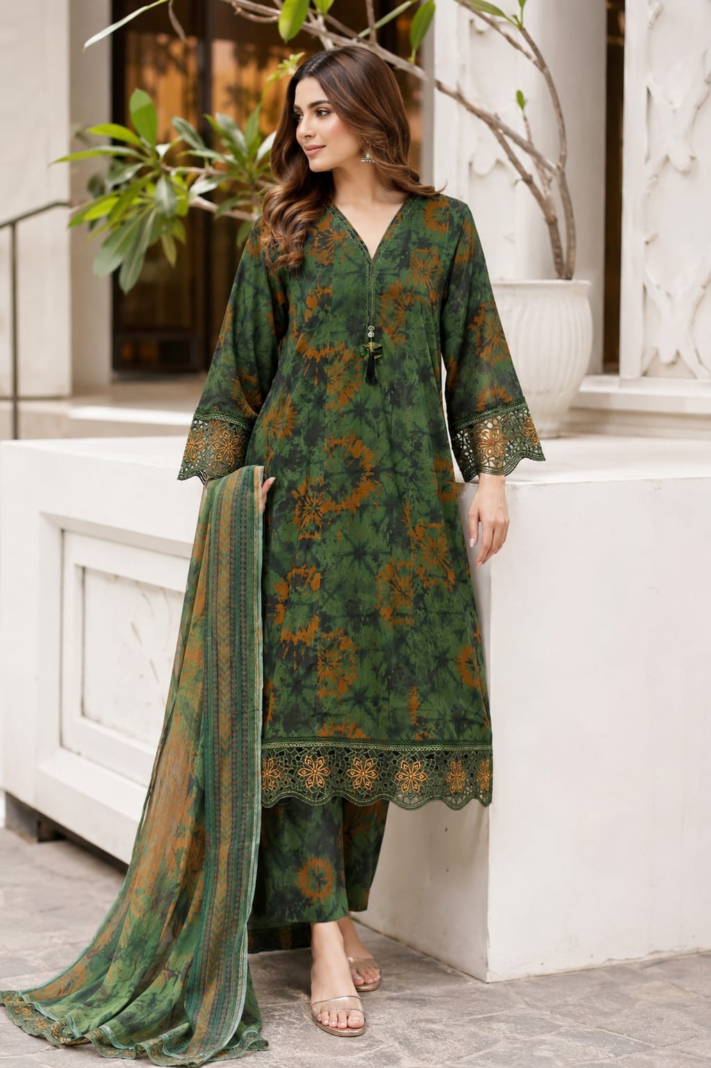 Sada Bahar Festive Embroidered Lawn