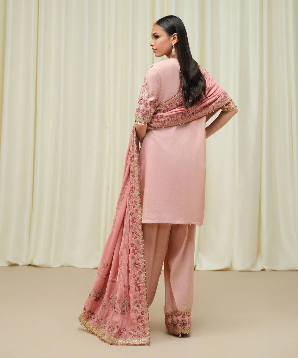 3Pc Embroidered Suit by Sapphire
