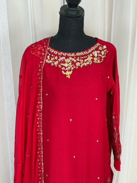 2pc Chiffon Kurti Collection Ready To Ship