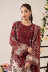 Maria. B. Embroidered  Lawn Suit