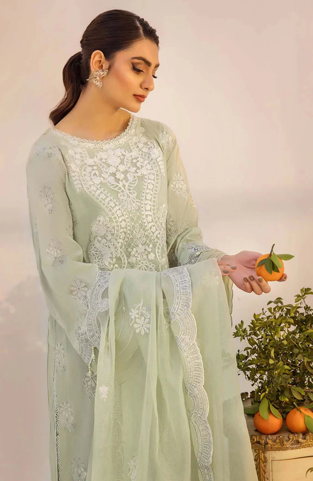 Lawn Chikankari Collection By Adan's Libas