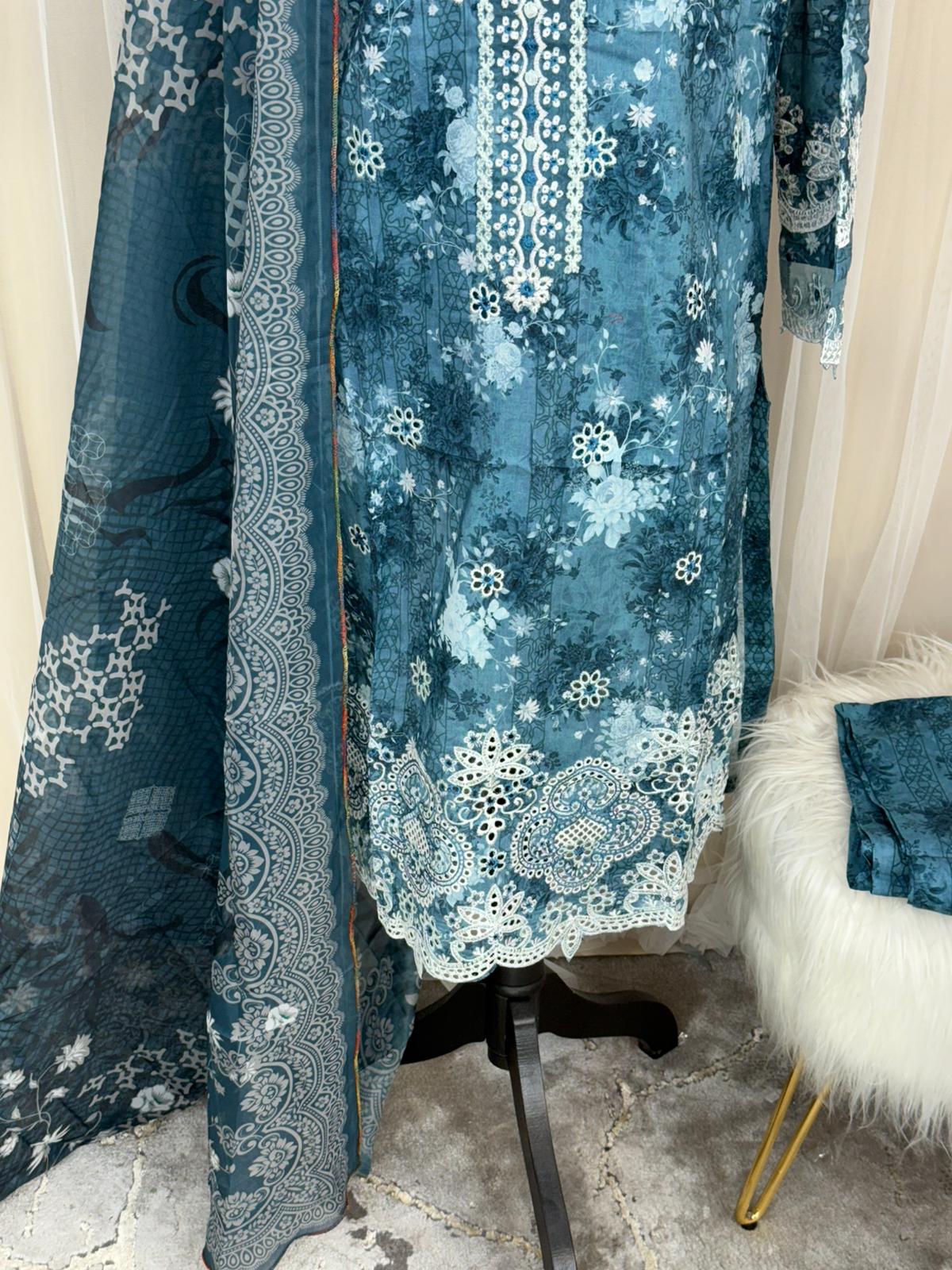 Embroidered Lawn Ready To Ship