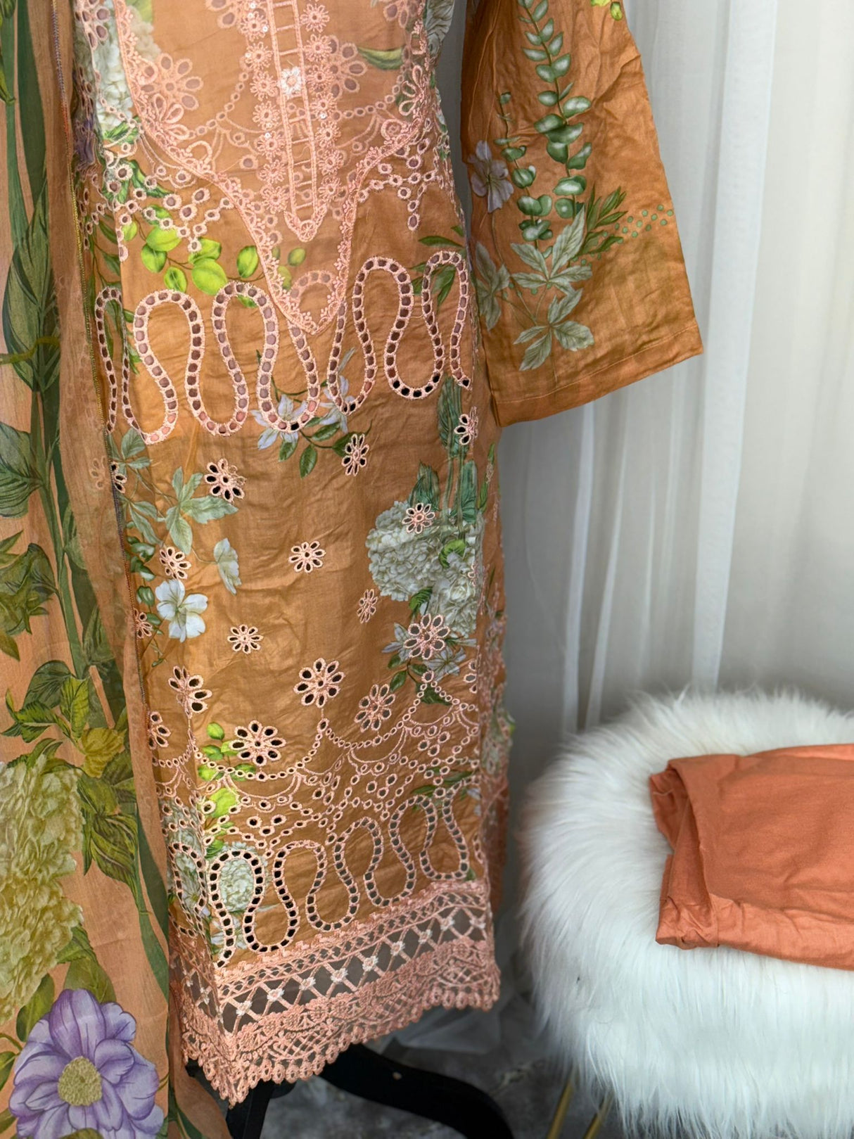 Luxury Embroidered Lawn Ready To Ship