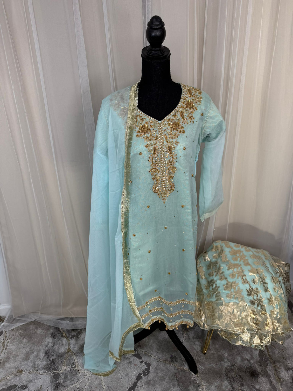 Pakistani Embroidered Party wear Ready To Ship