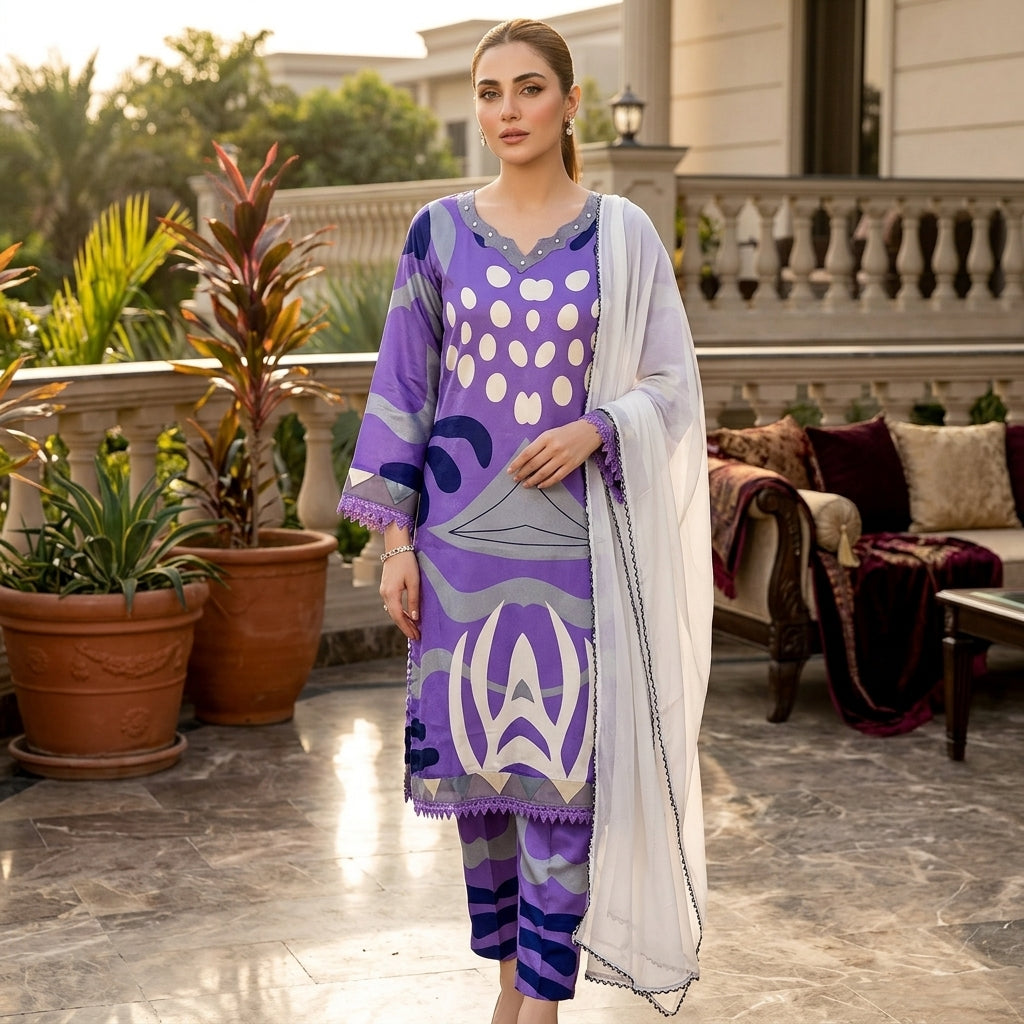 Adan Libas Capsule Voil Jacquard