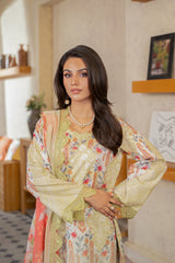 Charizma 3-PC Embroidered Lawn Suit