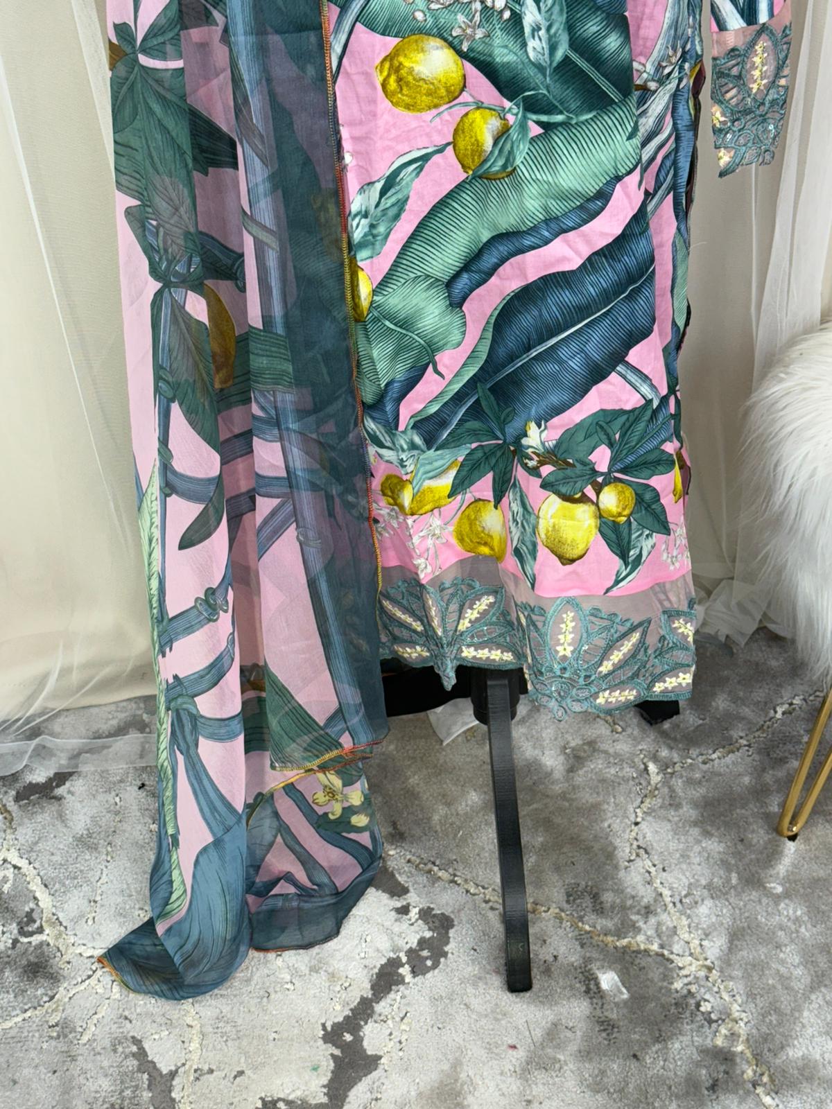 Luxury Embroidered Lawn Ready To Ship