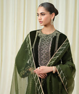 3Pc Embroidered Suit by Sapphire