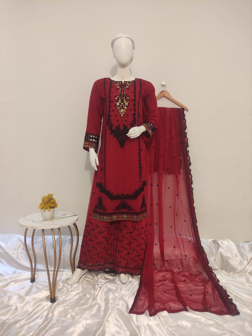 Pakistani Embroidered Party wear Ready To Ship