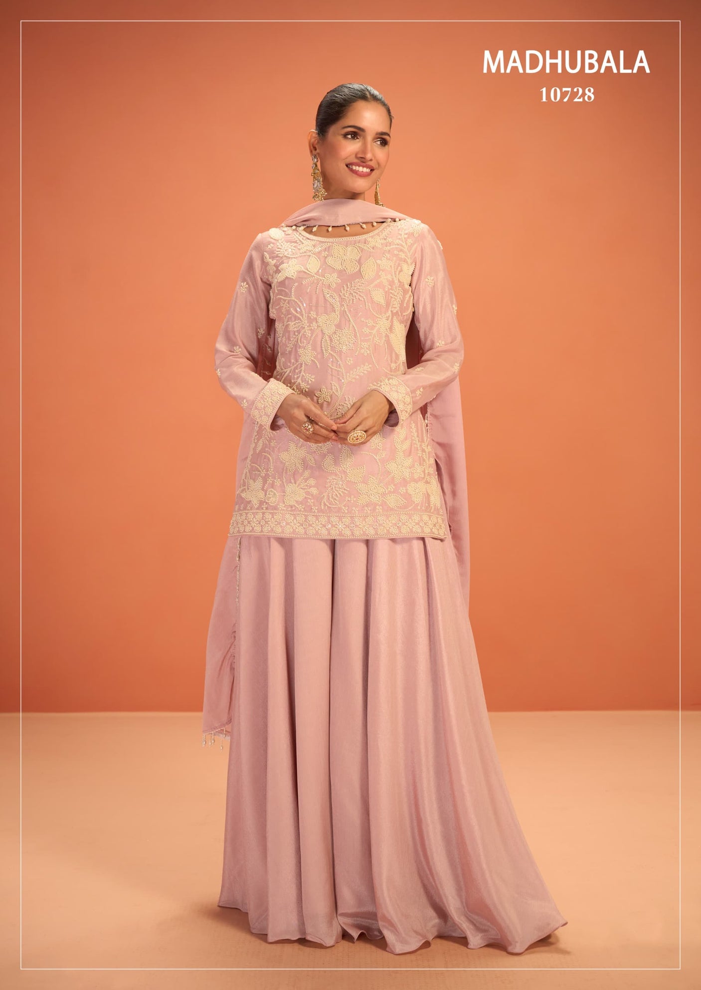 Indian Premium Chinon Silk Suit