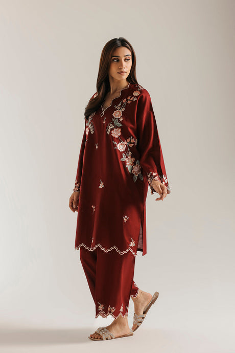 Ethnic Embroidered 2pc Suit