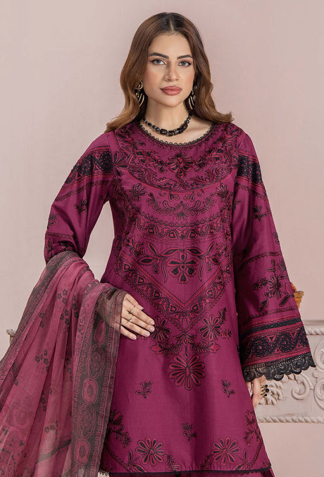 Adan's Libas Embroidered Lawn