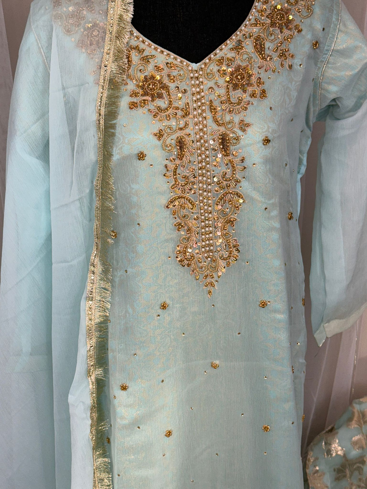 Pakistani Embroidered Party wear Ready To Ship