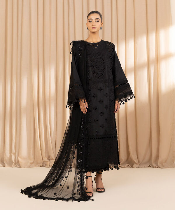 Sapphire Embroidered Lawn