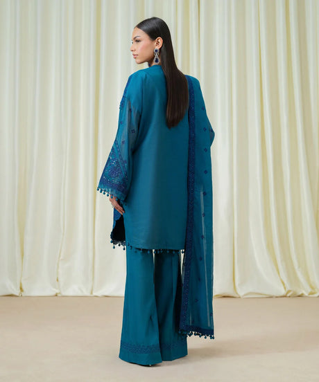 3Pc Embroidered Suit by Sapphire