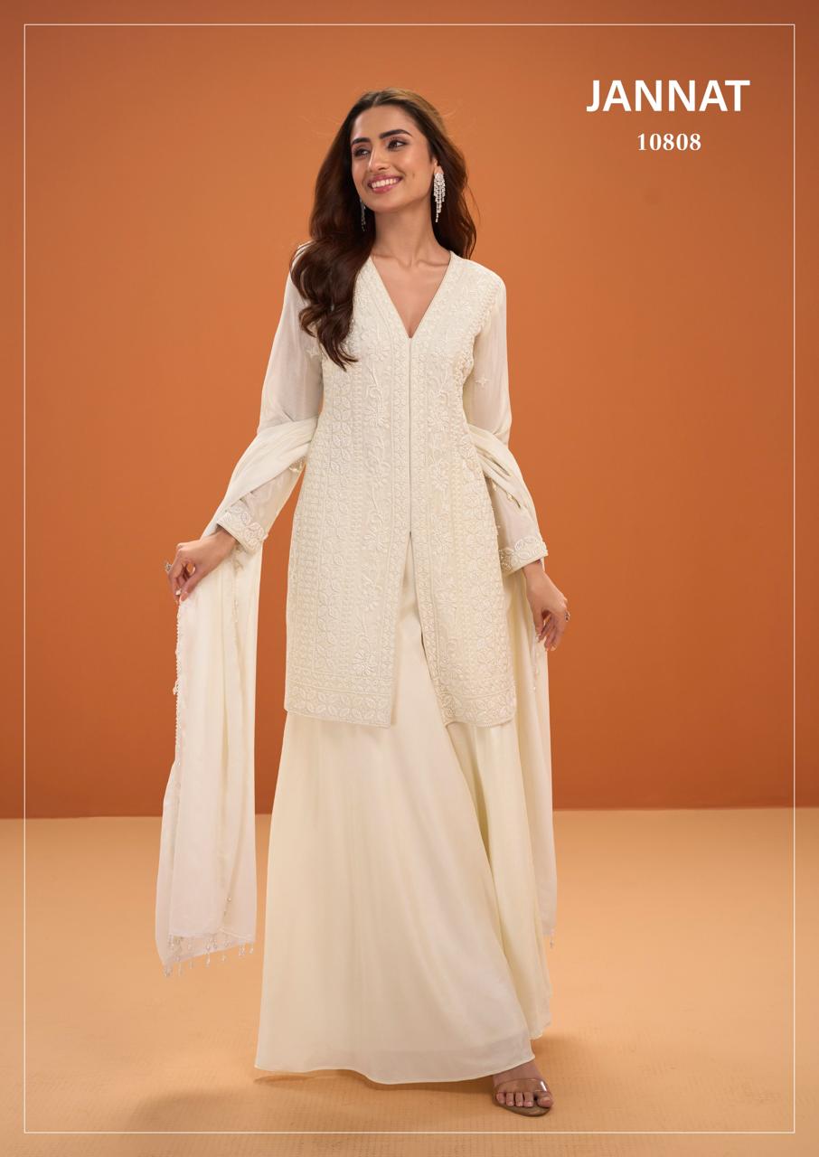 Indian Premium Chinon Silk Suit