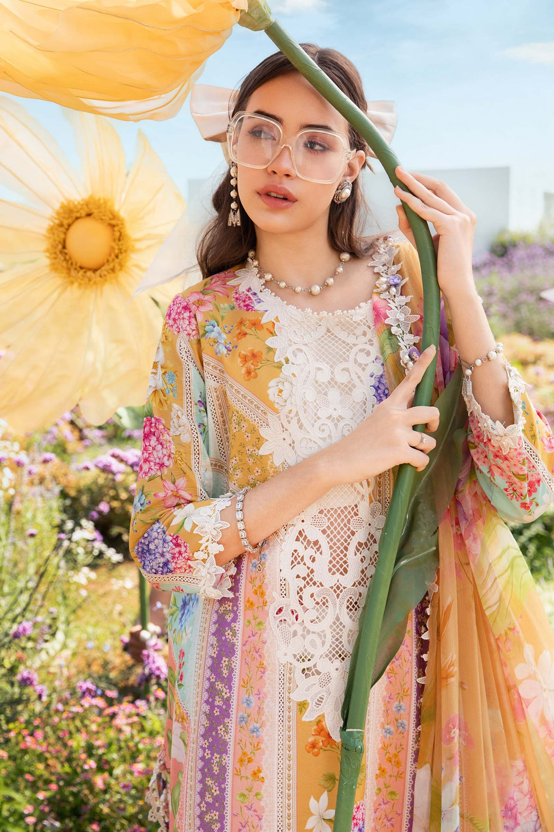 Maria B Embroidered Suit Collection