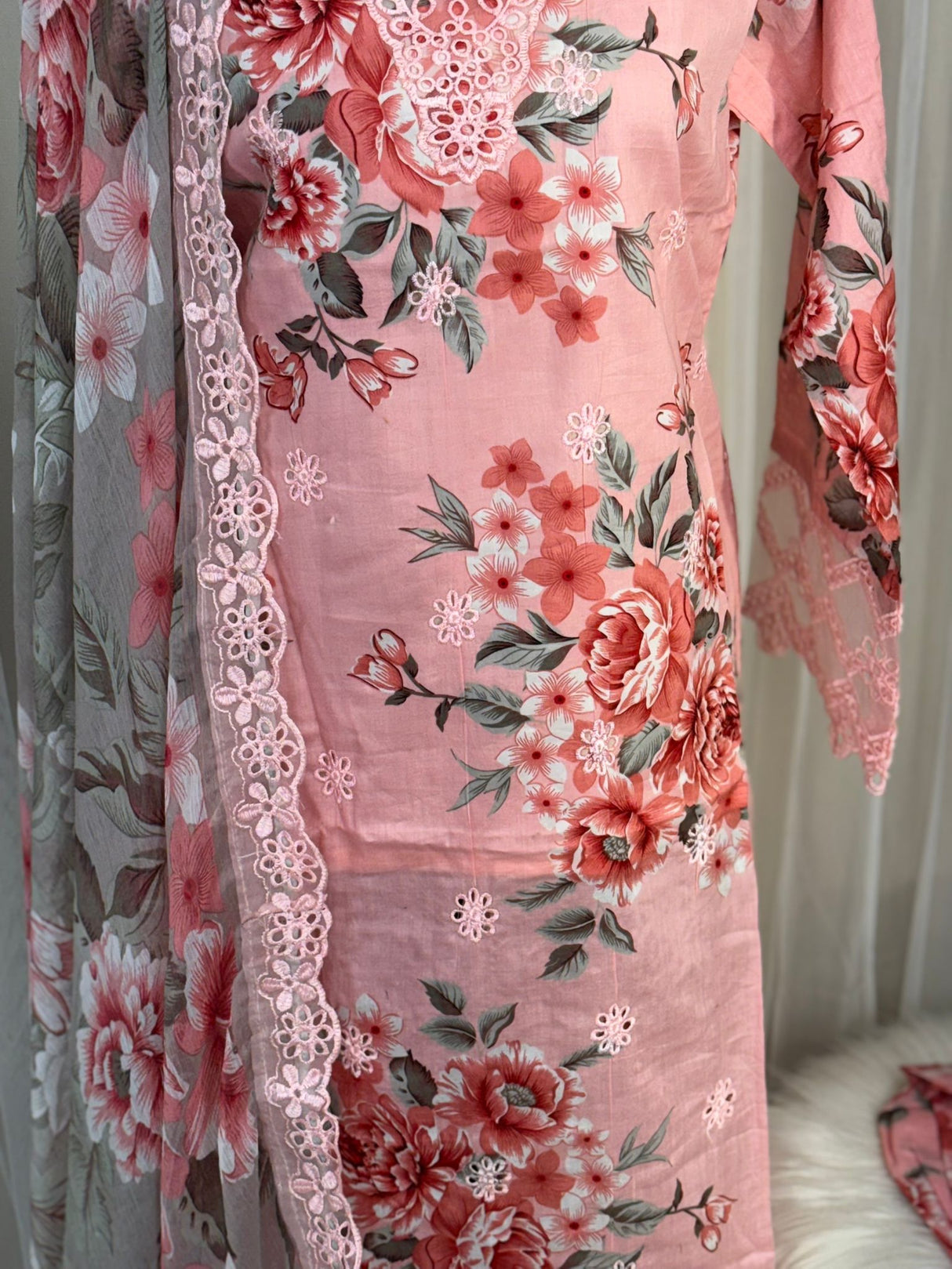 Luxury Embroidered Lawn Ready To Ship