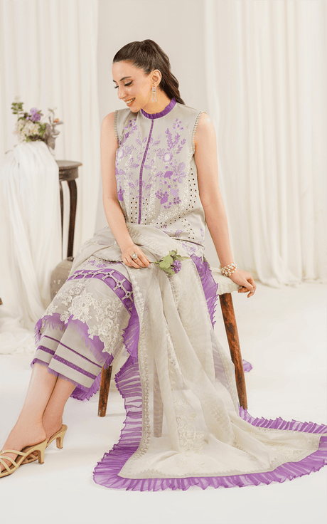 Pretty in Pink by Asifa & Nabeel Premium Lawn
