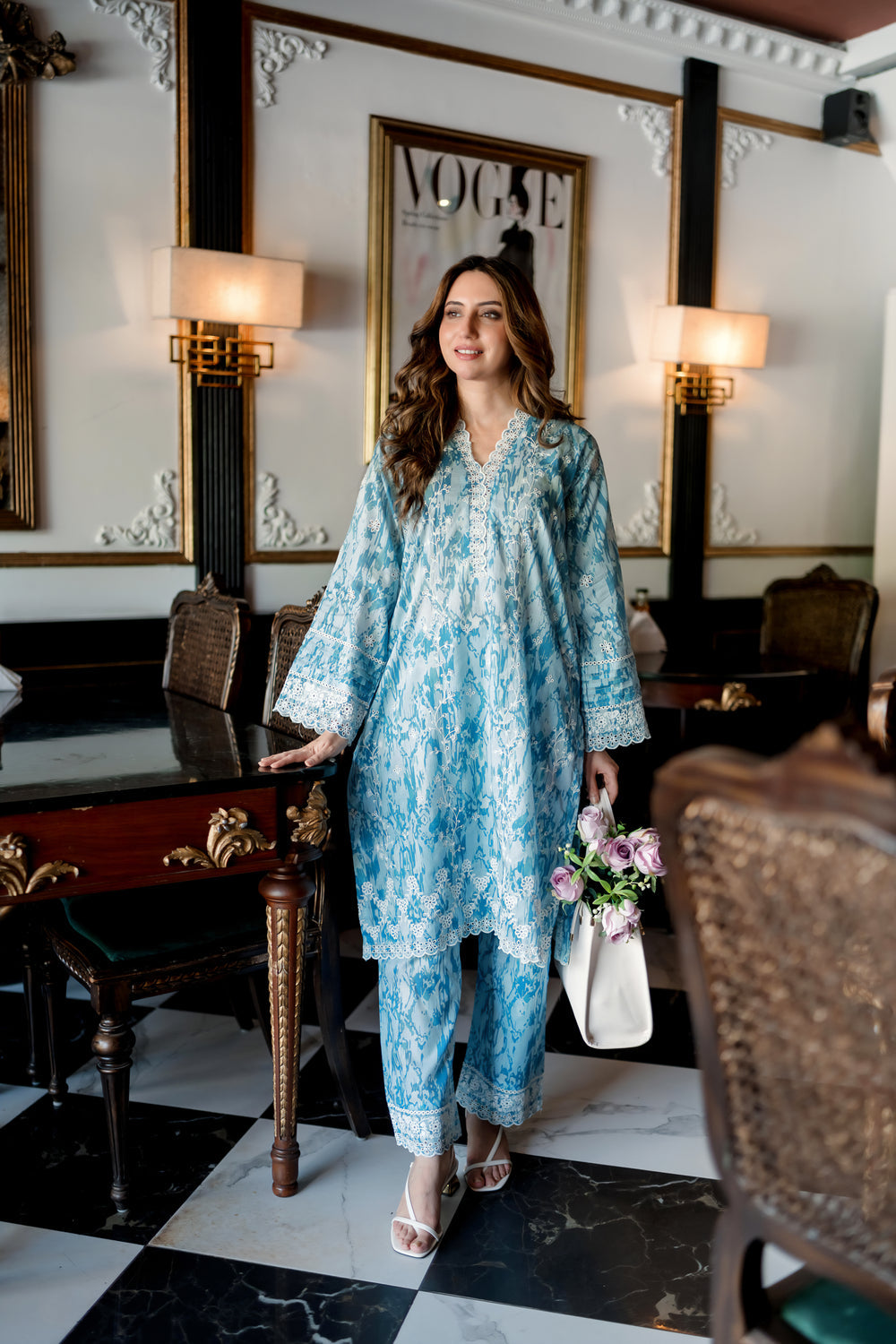 Lakhany 2pc Embroidered Suit