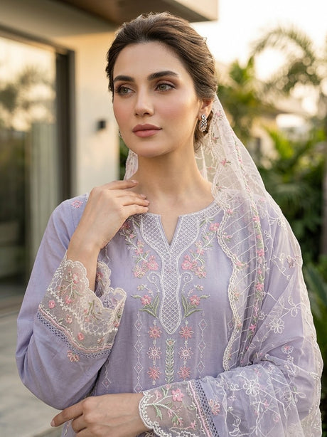 Bin Saeed  Luxury Embroidered Lawn