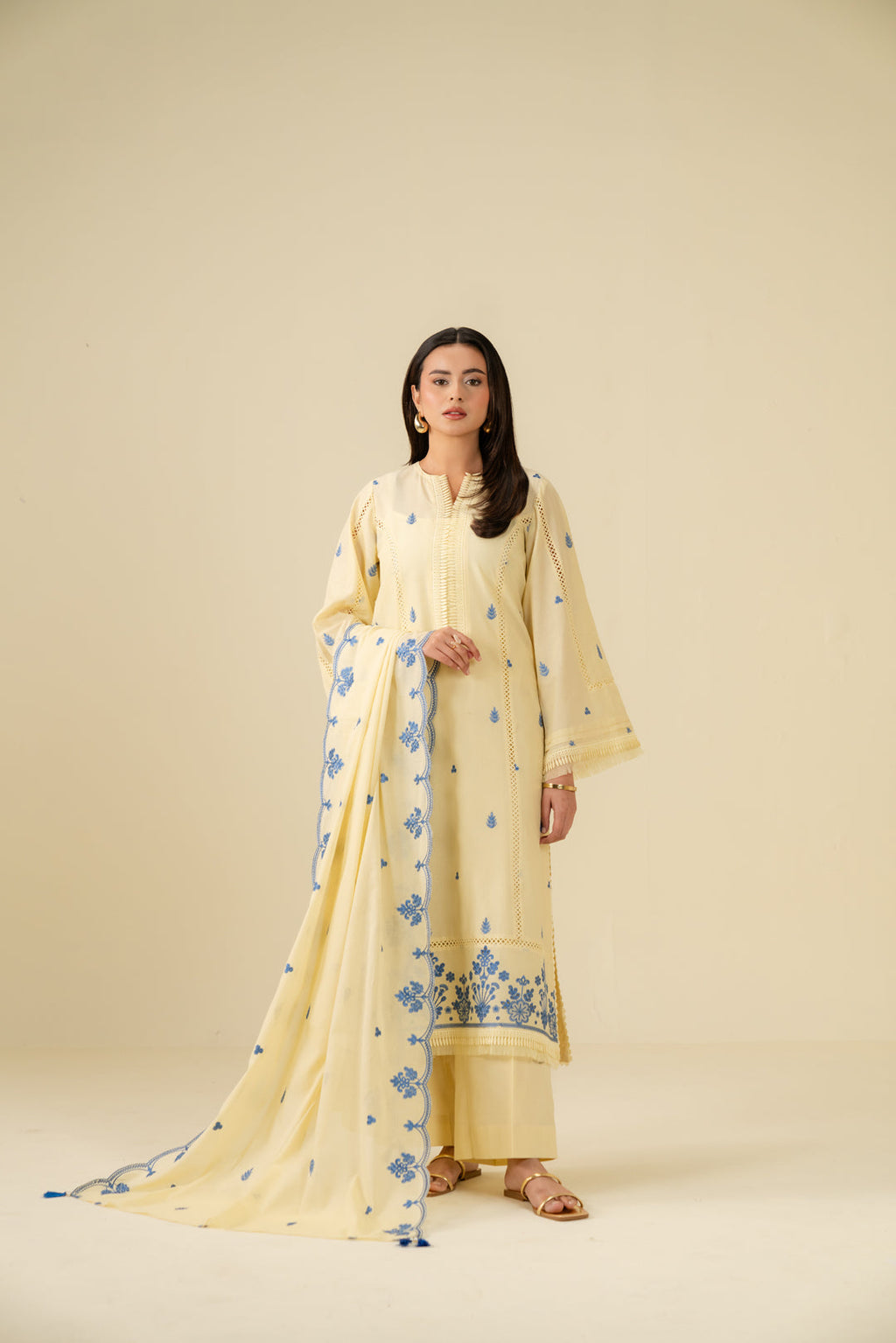 Beena by Beyond Embroidered Lawn 3 Piece