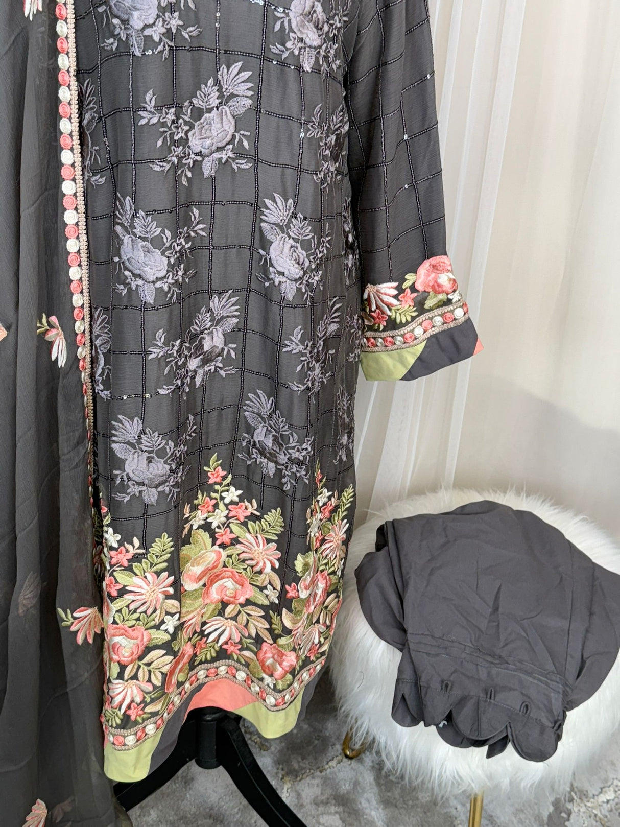 Pakistani Embroidered Party wear Ready To Ship
