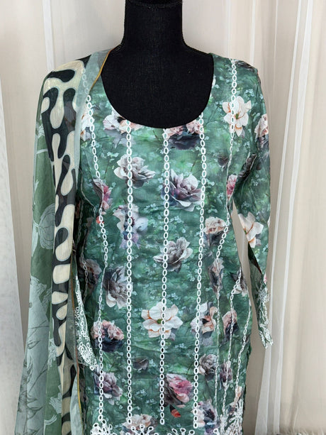 Luxury Embroidered Lawn Ready To Ship