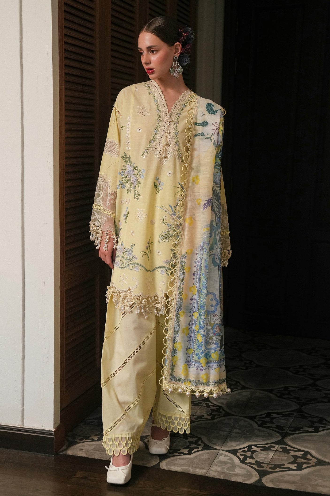 Sana Safinaz Premium Embroidered Suit
