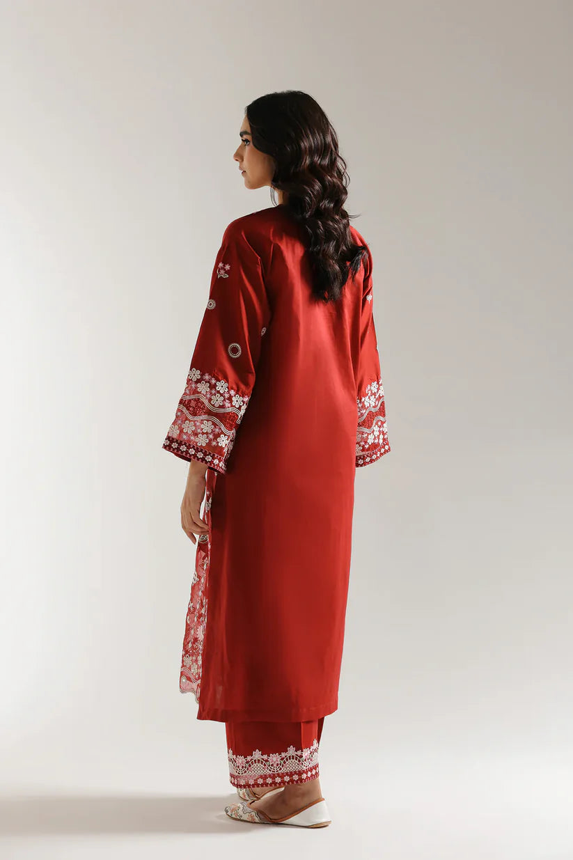 Ethnic Embroidered 2pc Kurti