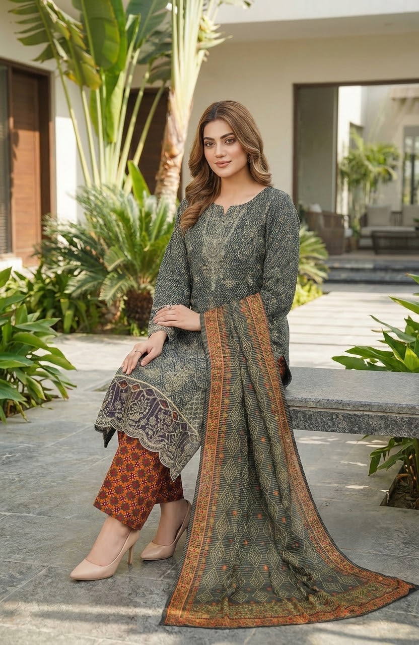 Bin Saeed Embroidered Luxury Collection