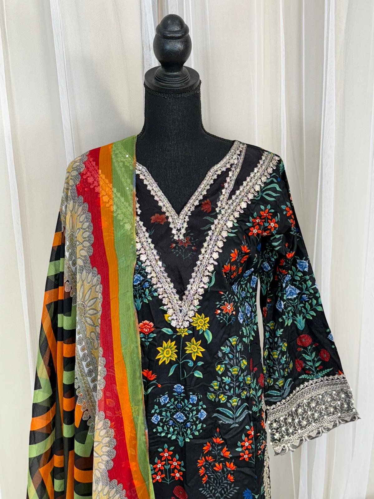 Luxury Embroidered Lawn Ready To Ship