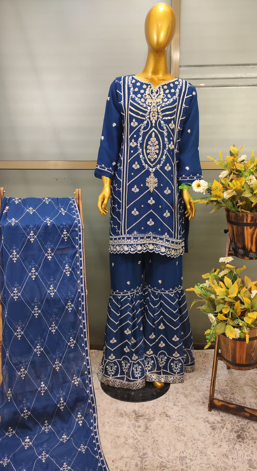 Pakistani Embroidered Party wear Ready To Ship