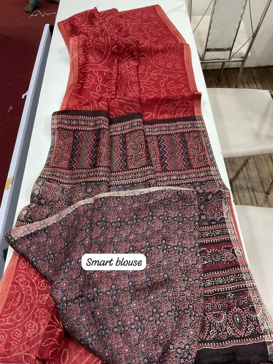 Exclusive Gicha Cotton Saree