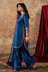 3-PC Embroidered Suit by Charizma