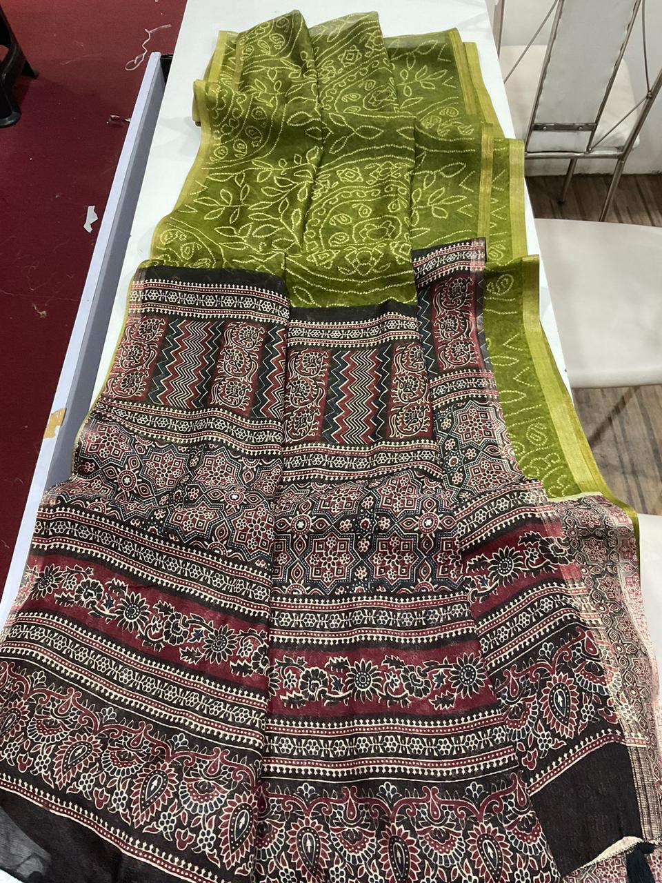 Exclusive Gicha Cotton Saree