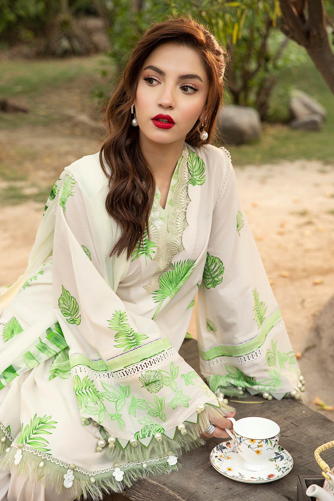 Maria B Embroidered Suit Collection