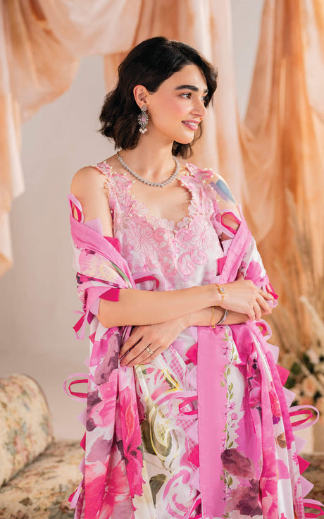 Asifa & Nabeel Premium Lawn  Suit