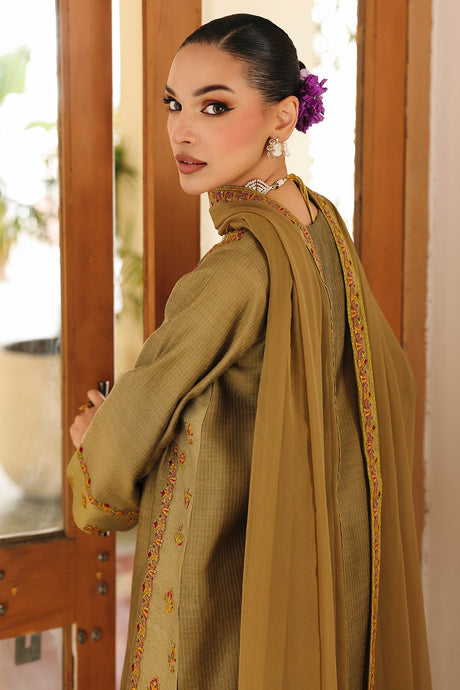 3-PC Embroidered Lawn Suit By Charizma