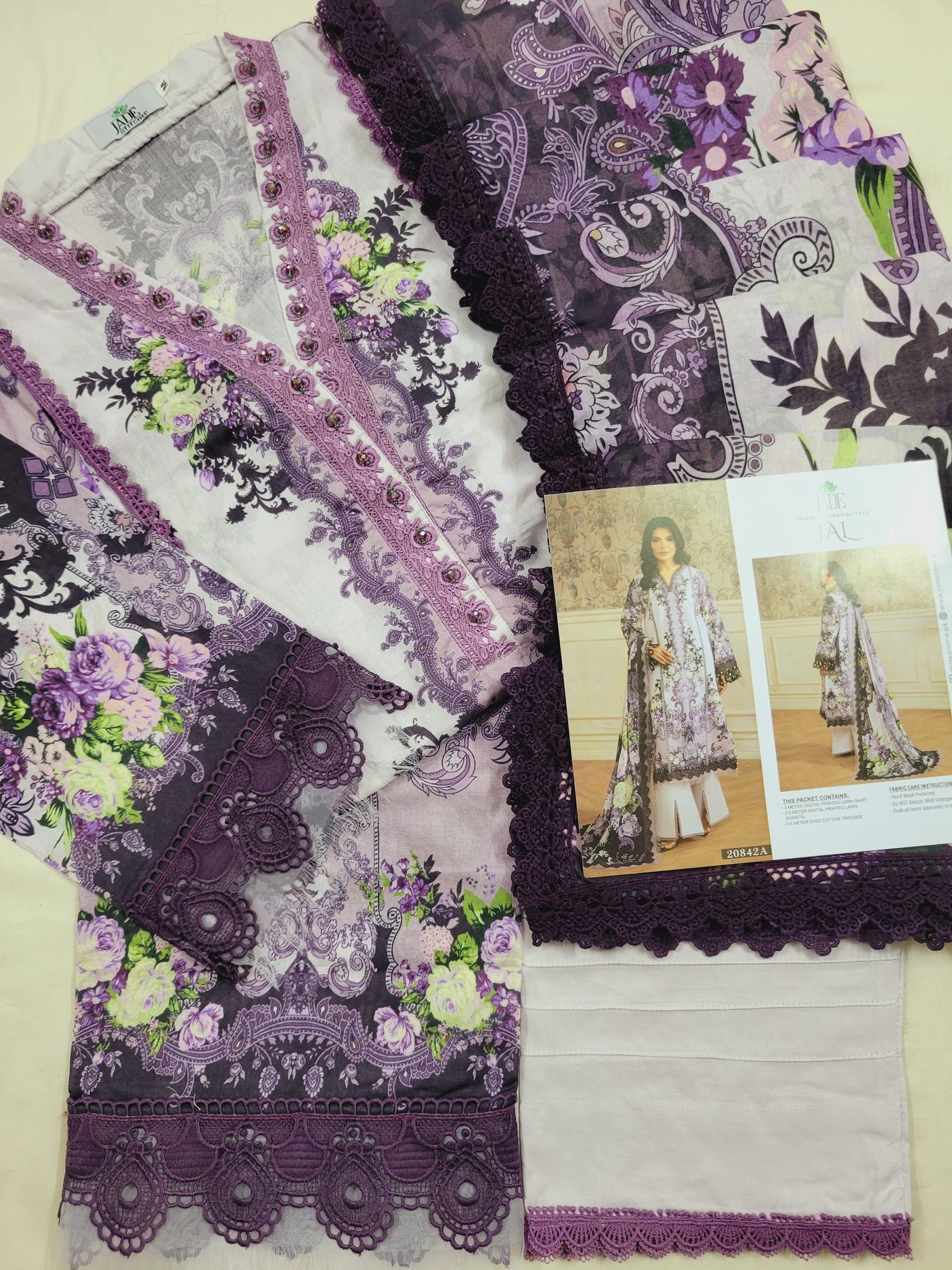 Jade Jal Luxury Lawn Collection