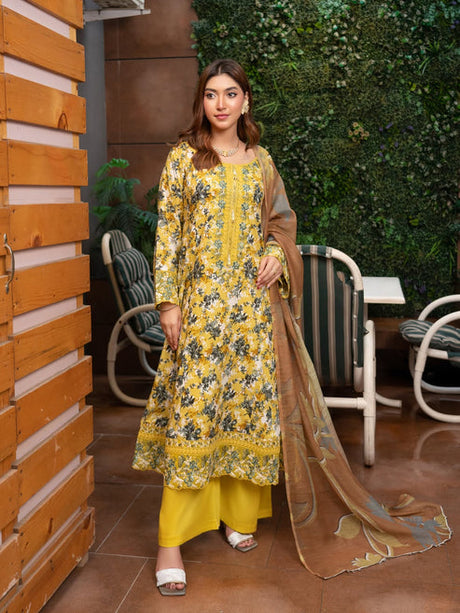 Munira Designers Embroidered Lawn