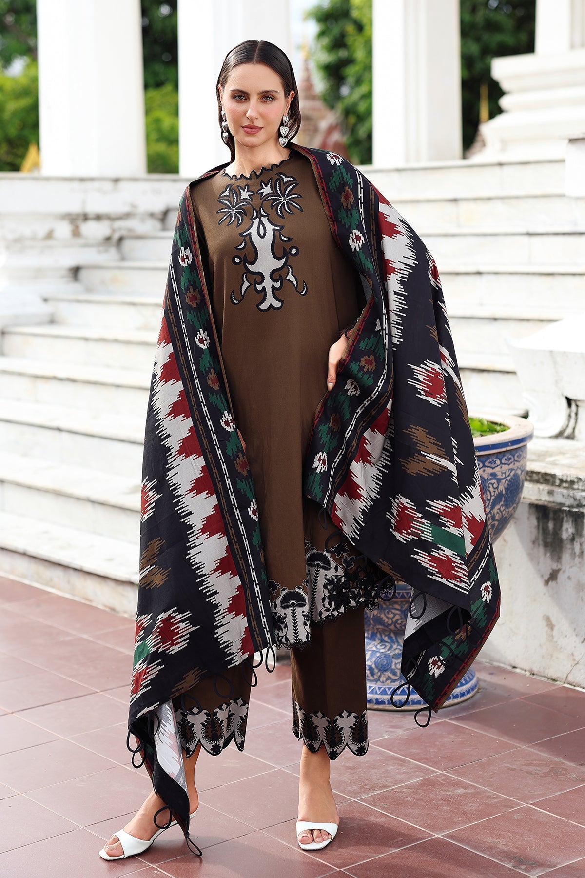 Aniiq By Charizma Embroidered Suit